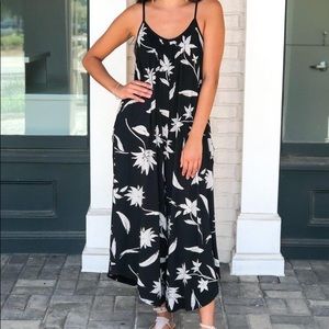 Z Supply floral jumpsuit